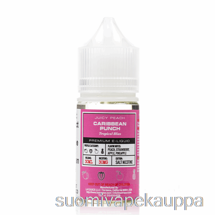 Vape Suomi Caribbean Punch - Bsx Salt Series - 30ml 30mg